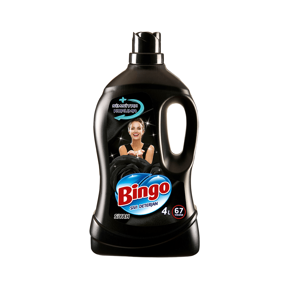 Bingo Siyahlar İçin Sıvı Deterjan 4 L