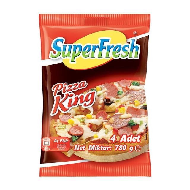 SuperFresh Pizza King 4'lü 780 Gr