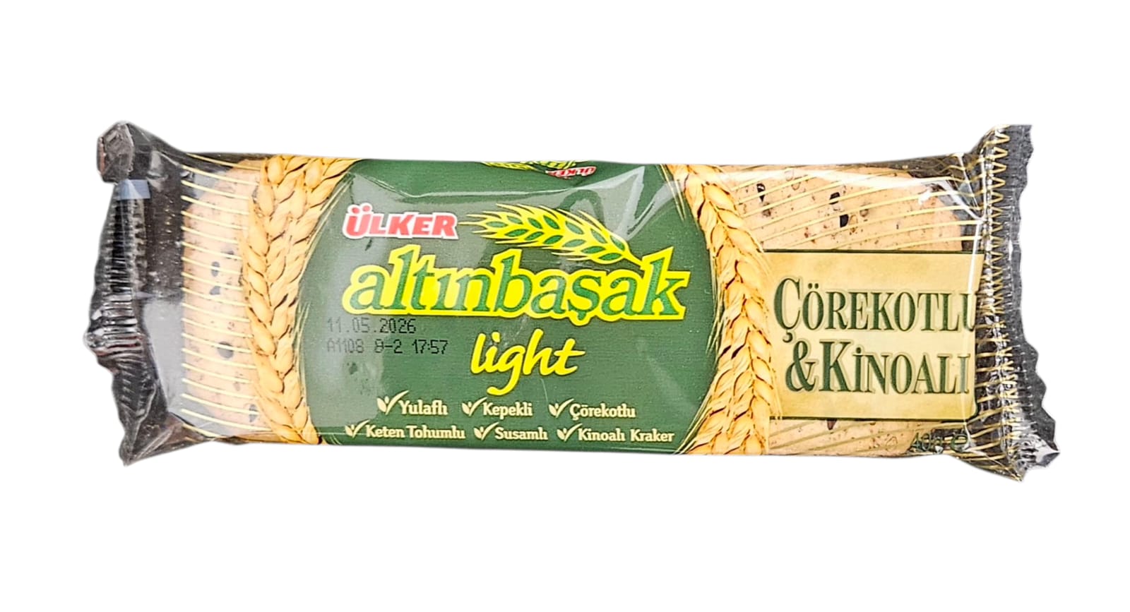 Ülker Altınbaşak Çörek Otlu & Kinoalı Kraker 40 Gr