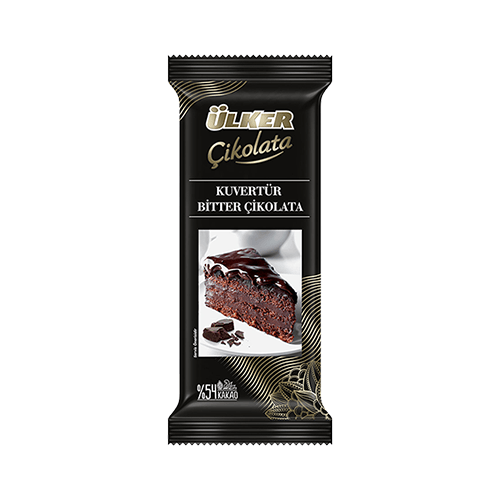 Ülker Kuvertür %54 Kakao Bitter Tablet Çikolata 200 Gr