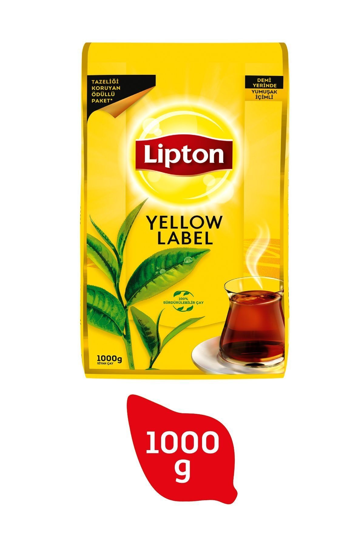 Lipton Yellow Label Siyah Çay 1000 Gr