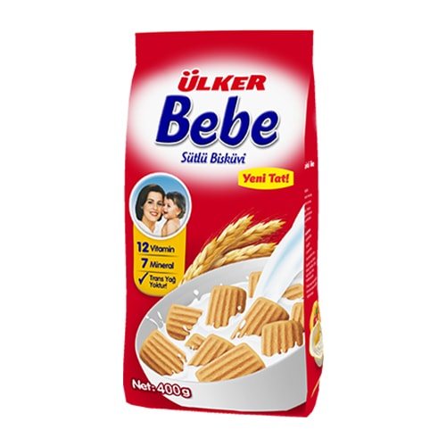 Ülker Bebe Sütlü Bisküvi 400 Gr