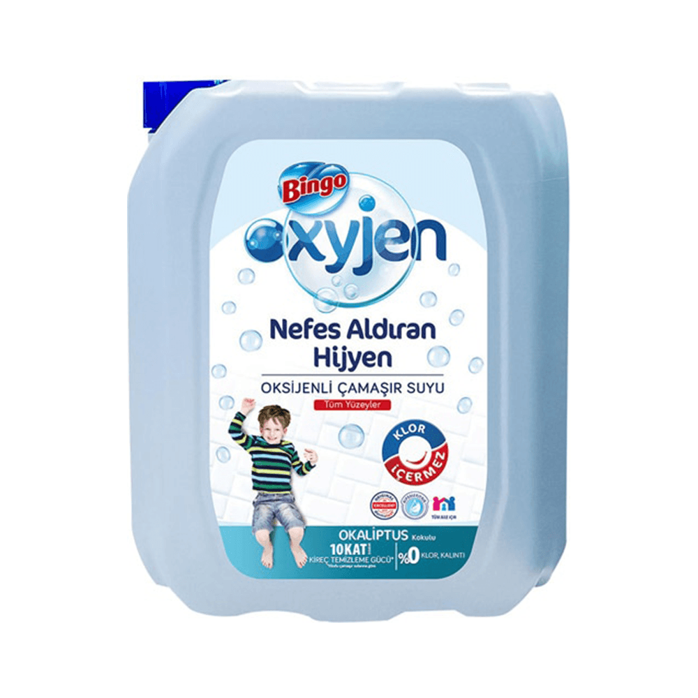 Bingo Okaliptus Oksijenli Çamaşır Suyu 4 L