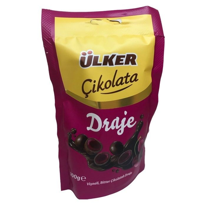 Ülker Draje Çikolata Vişne 100 Gr