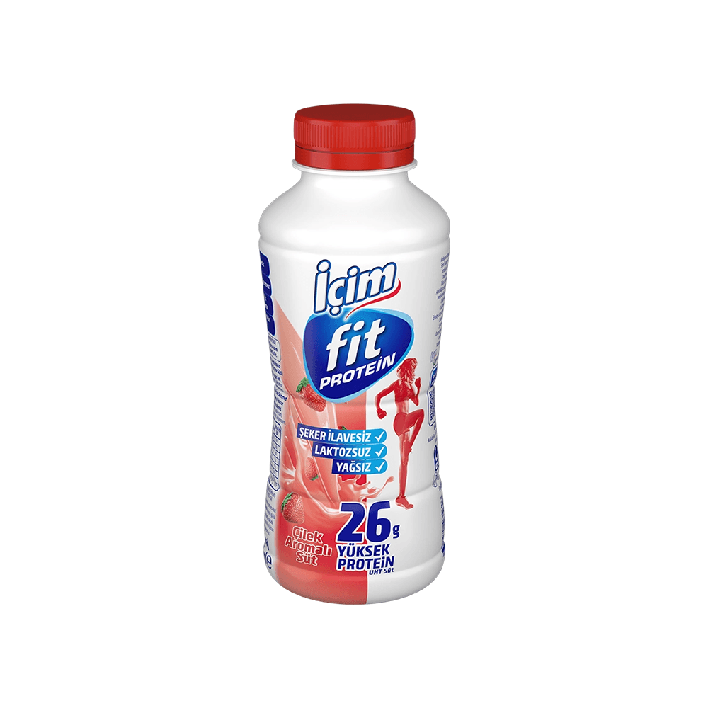 İçim Süt Fit Çilekli 400 Ml