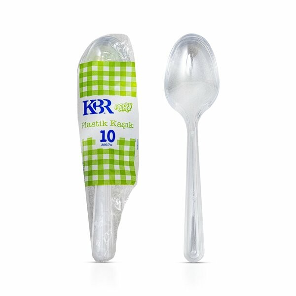 KBR Plastik Kaşık 10'lu