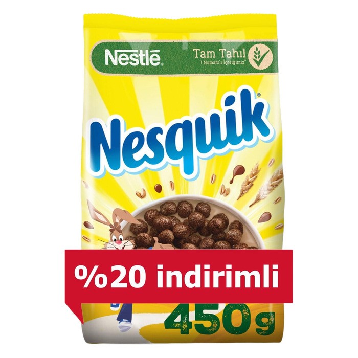 Nestle Nesquik Mısır Gevreği 450 Gr