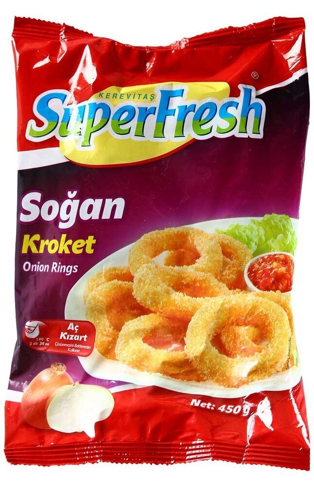 SuperFresh Soğan Halkası Gurme 450 Gr