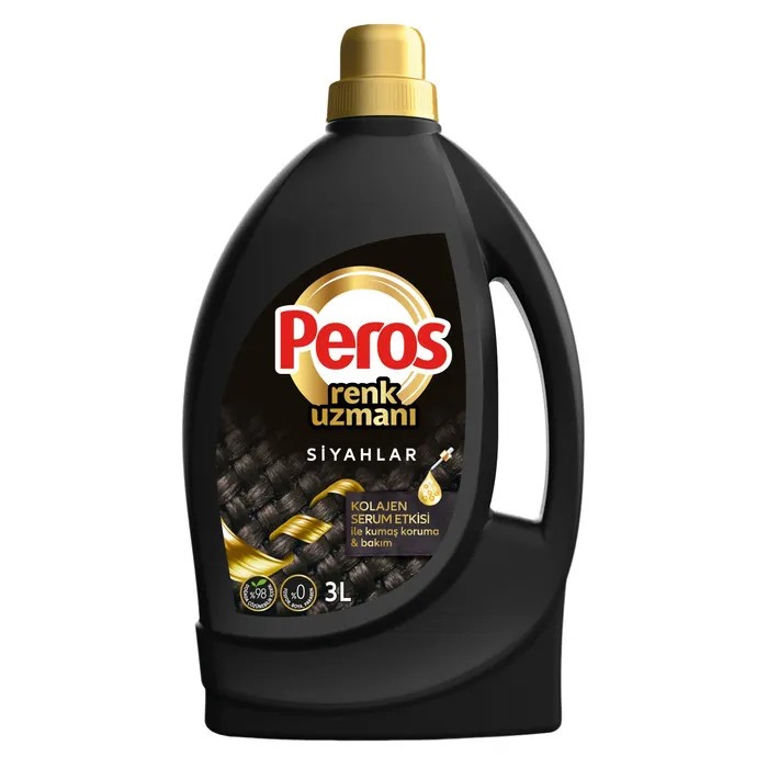 Peros Çamaşır Deterjan Renk Uzmanı Siyahlar 3 Lt