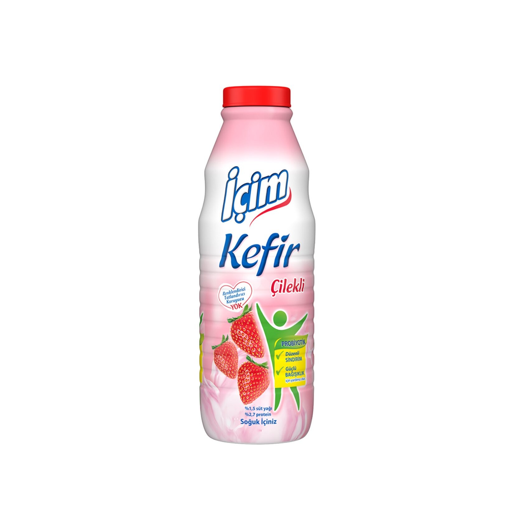 İçim Kefir Çilekli 1 Lt