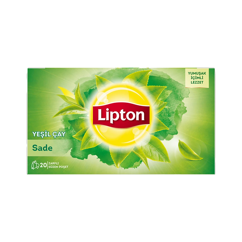 Lipton Yeşil Çay Sade (20'li)