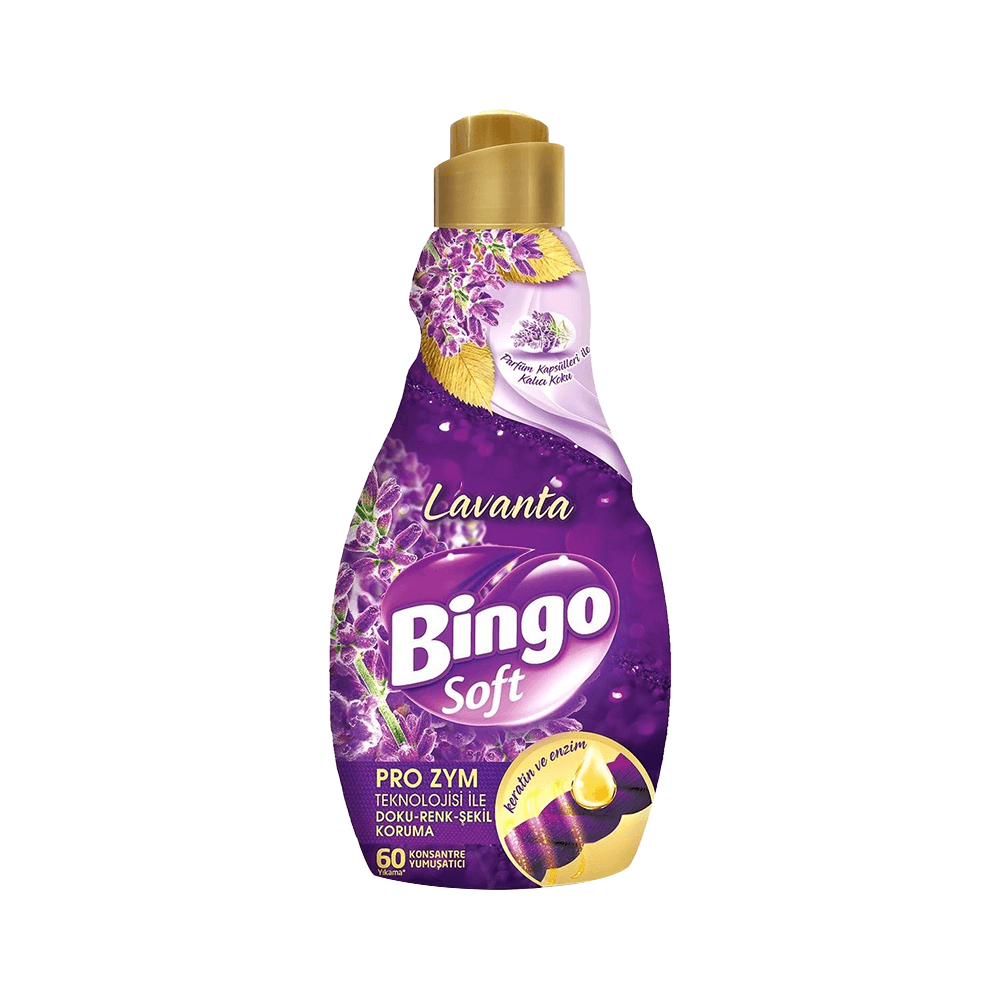 Bingo Soft Lavanta Konsantre Çamaşır Yumuşatıcısı 1440 Ml