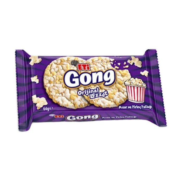Eti Pirinç Patlağı Gong Mısır Ve Pirinç 64 Gr