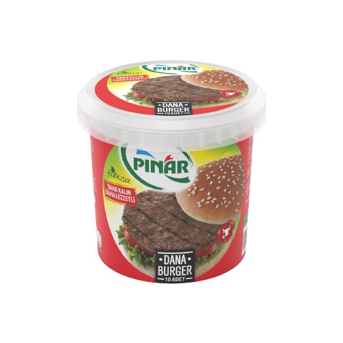 Pınar Burger Dana 10 Adet 545 Gr
