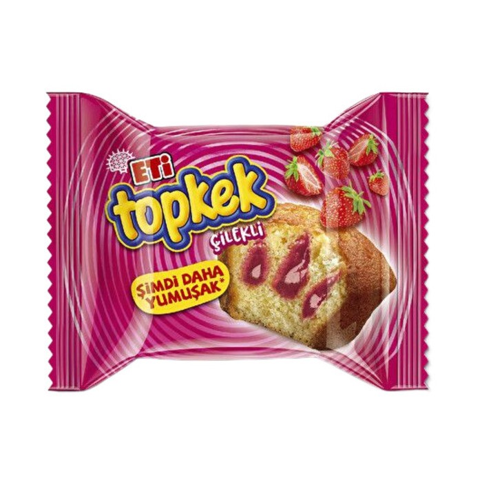 Eti Topkek Çilekli Kek 40 Gr