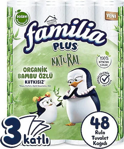 Familia Natural Tuvalet Kağıdı 48'li