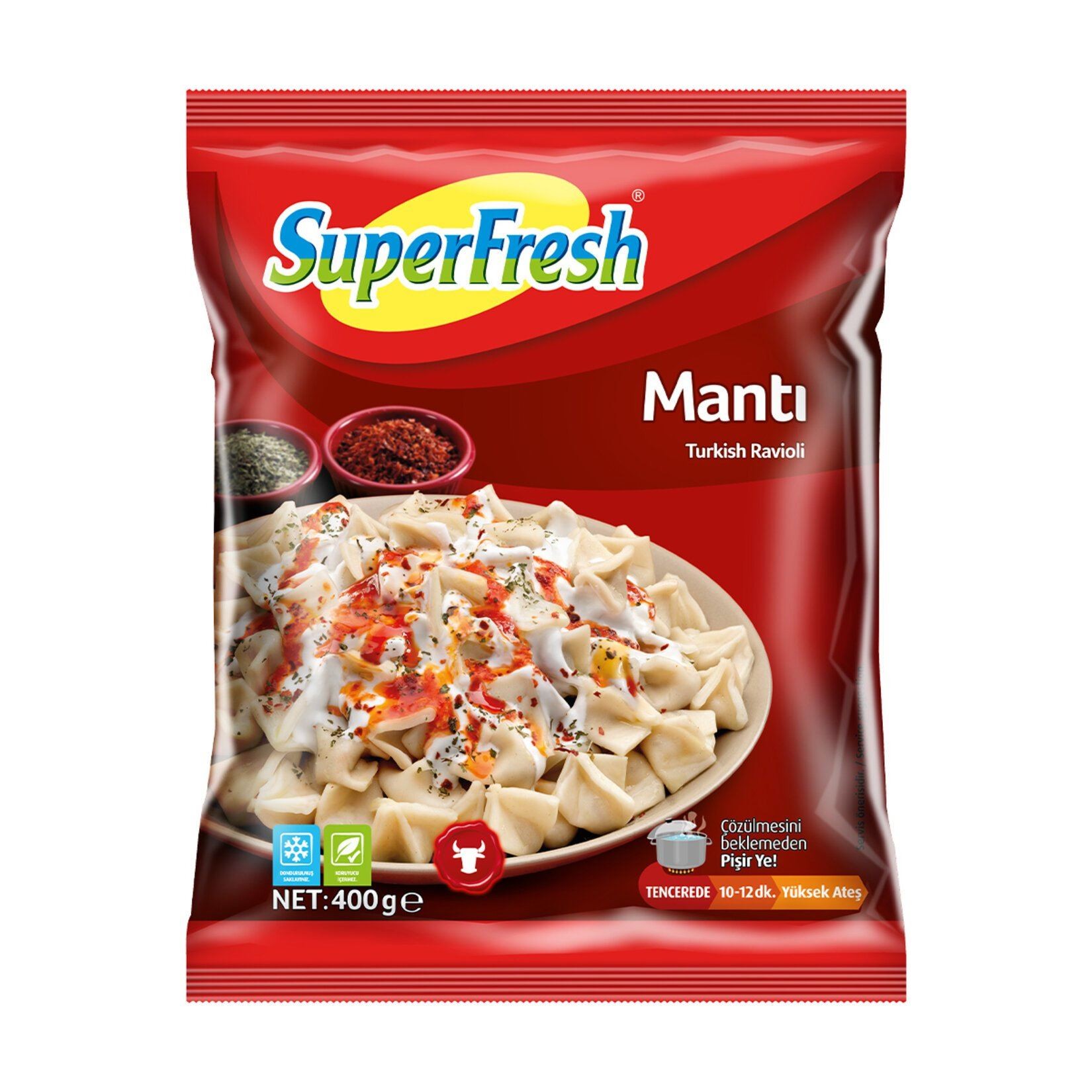 SuperFresh Mantı 400 GR