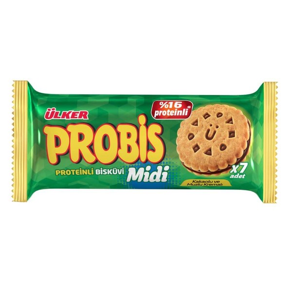 Ülker Probis Kakaolu Muzlu Proteinli Bisküvi 101 Gr