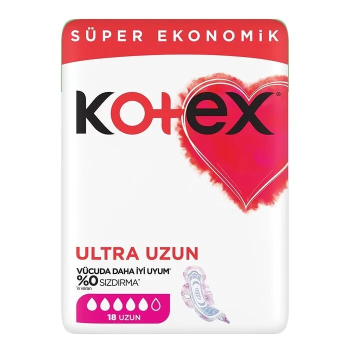 Kotex Ultra Uzun Ped 18'li