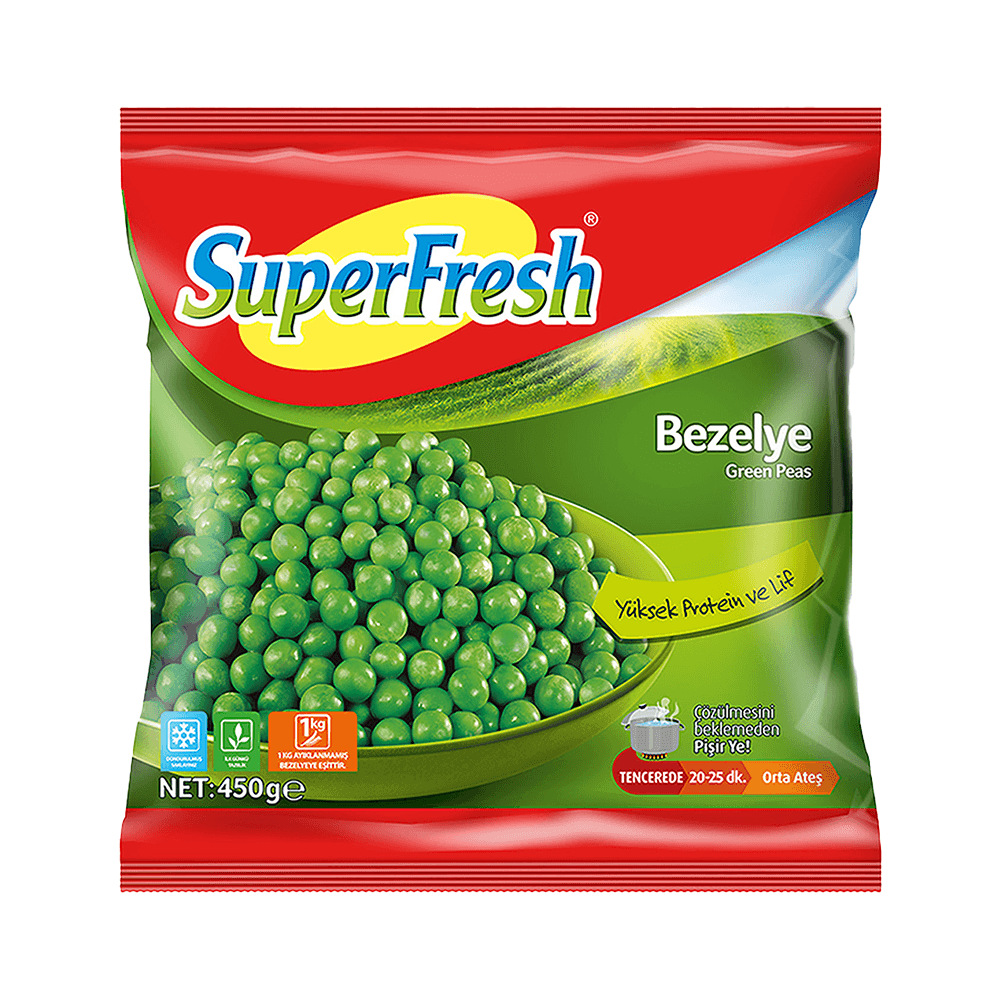SuperFresh Bezelye 450 Gr