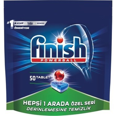 Finish Powerball Hepsi 1 Arada 50 Tablet