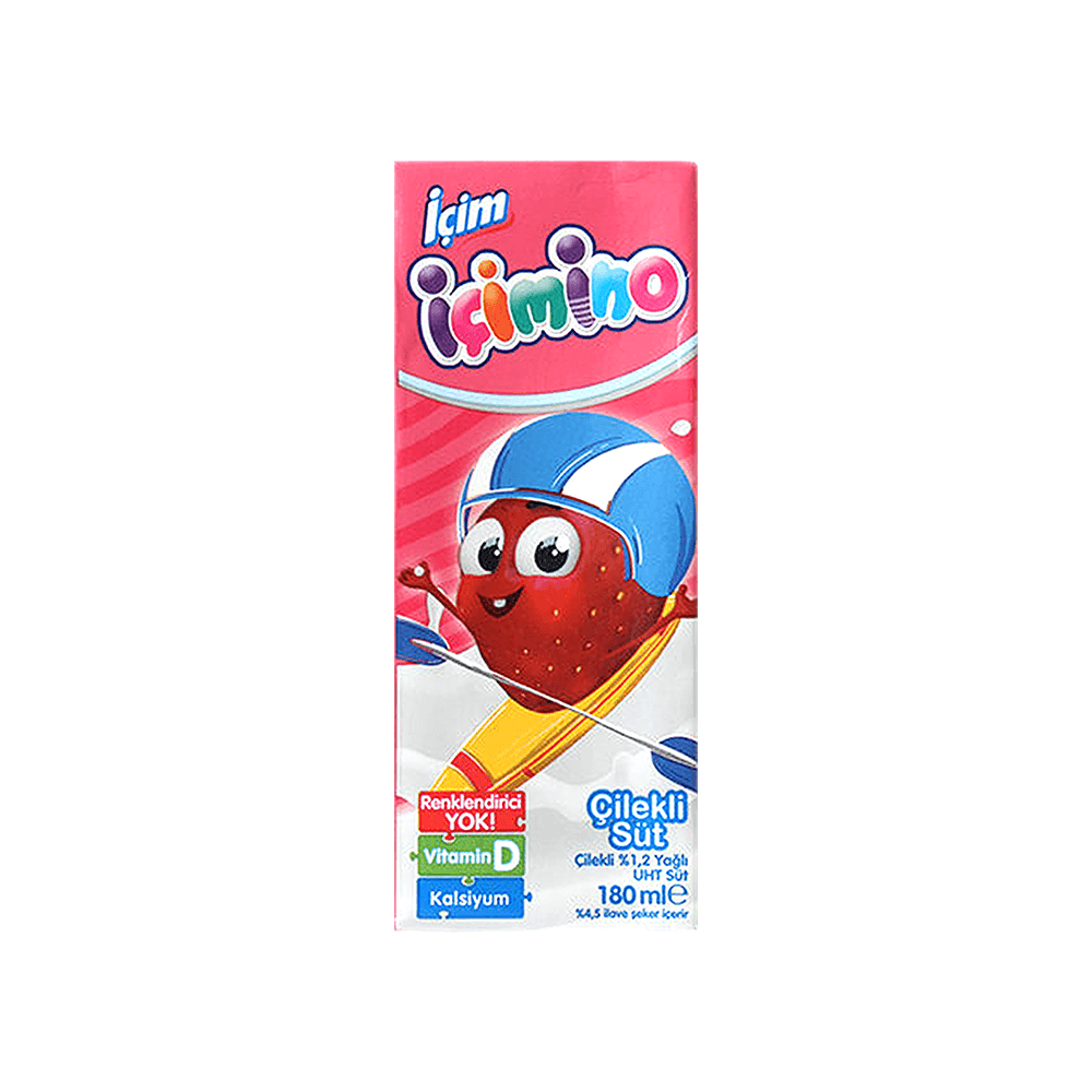 İçim İçimino Çilekli Süt 180 Ml
