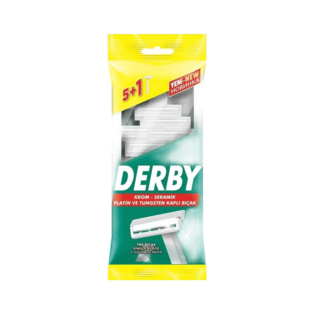 Derby Tek Bıçaklı 5+1'li Poşet