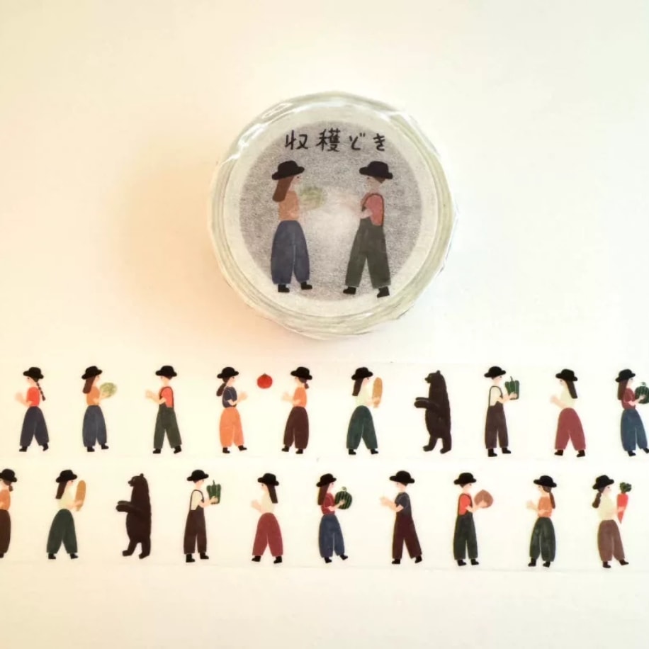 A3- Hasat Zamanı Necktie 10m washi tape