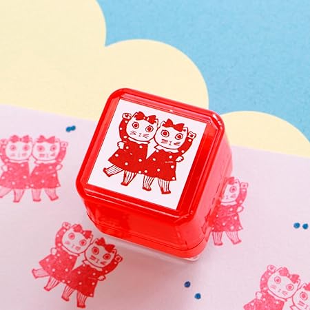 P9-Yumi Kitagishi x Sanby Mürekkepli stamp