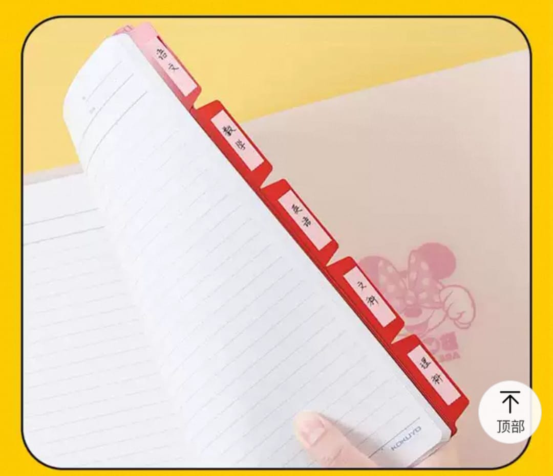 Disney Notebook