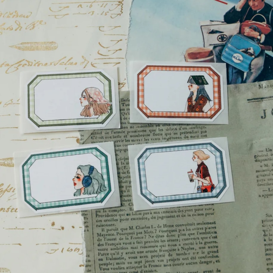 La dolce Vita 8 adet sticker seti