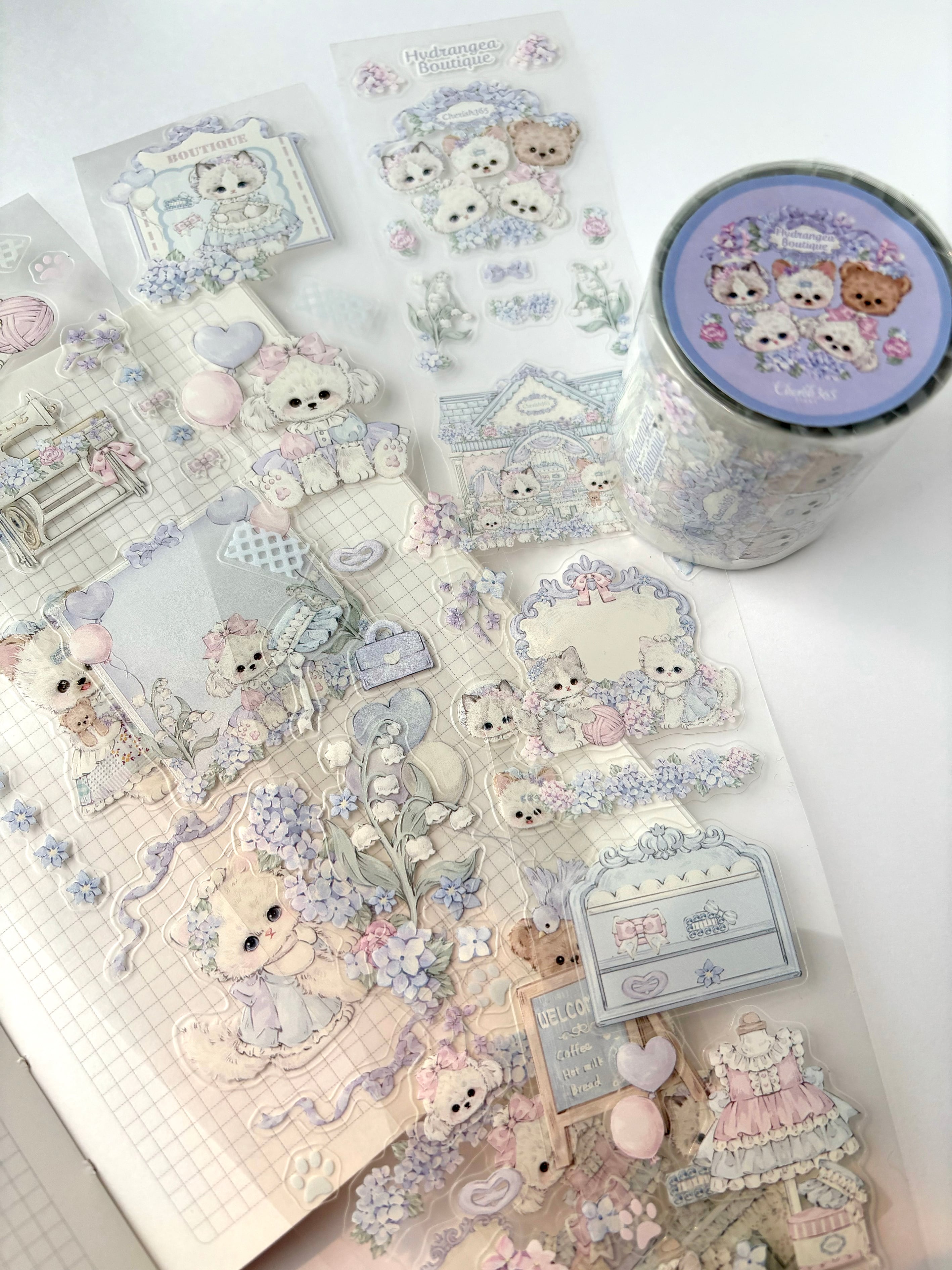 K25-Cherish 365 100cm kawaii hayvanlar PET Tape 