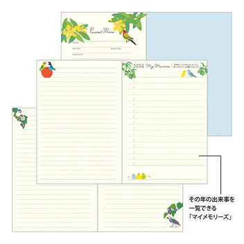 S15-Midori Pocket Diary B6 kus 2026