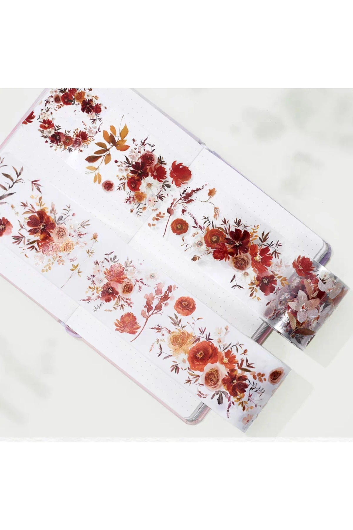 K18-100cm çiçek PET Tape the Washitape shop