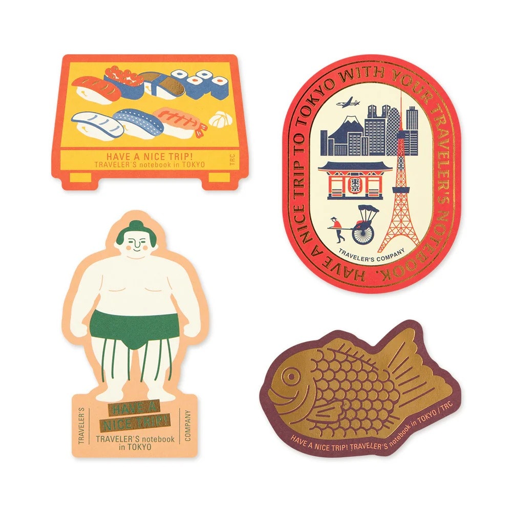 A20-TN Notebook sticker 10 adet - Tokyo Edition