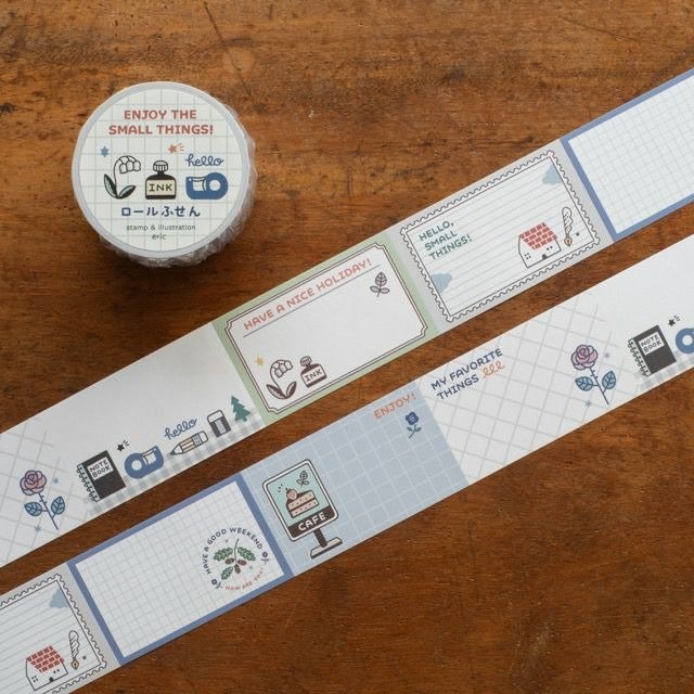 H6-Eric tasarımı 100 adet not sticker