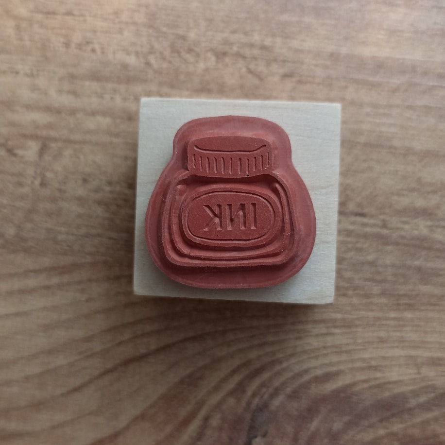 A19-Ink ahsap stamp