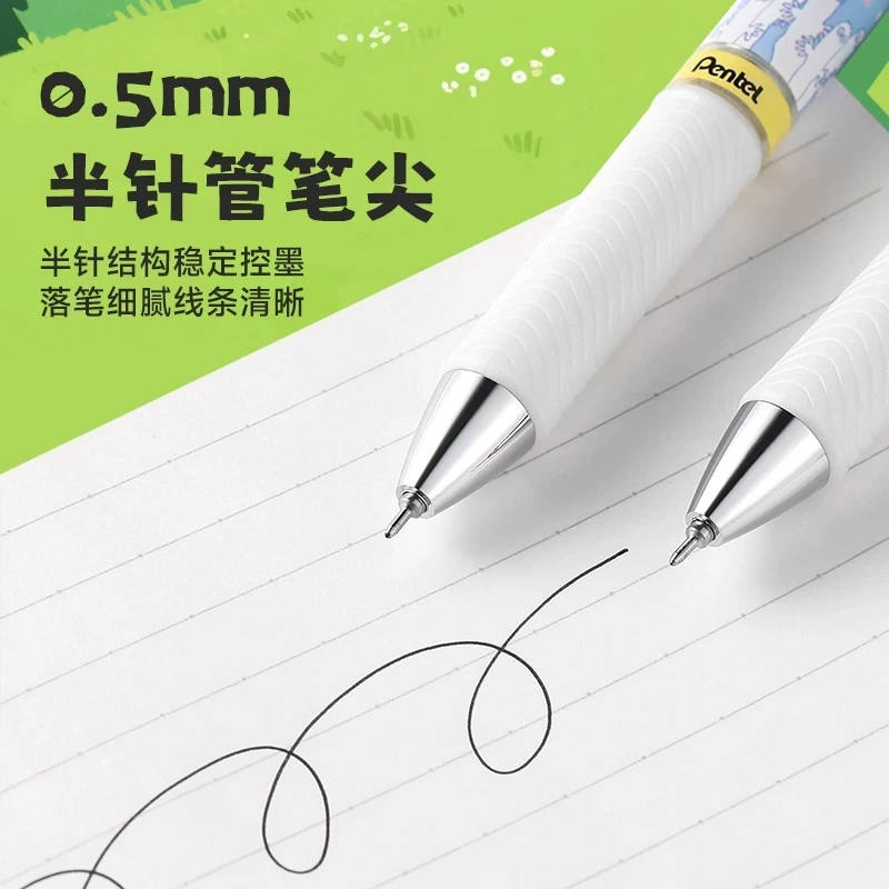 B20-Pentel 0,5 Moomin Energel kalem siyah 