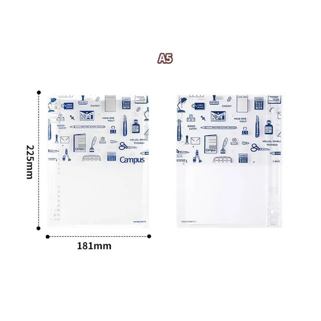 S2-Eric x Campus A5 binder defter 