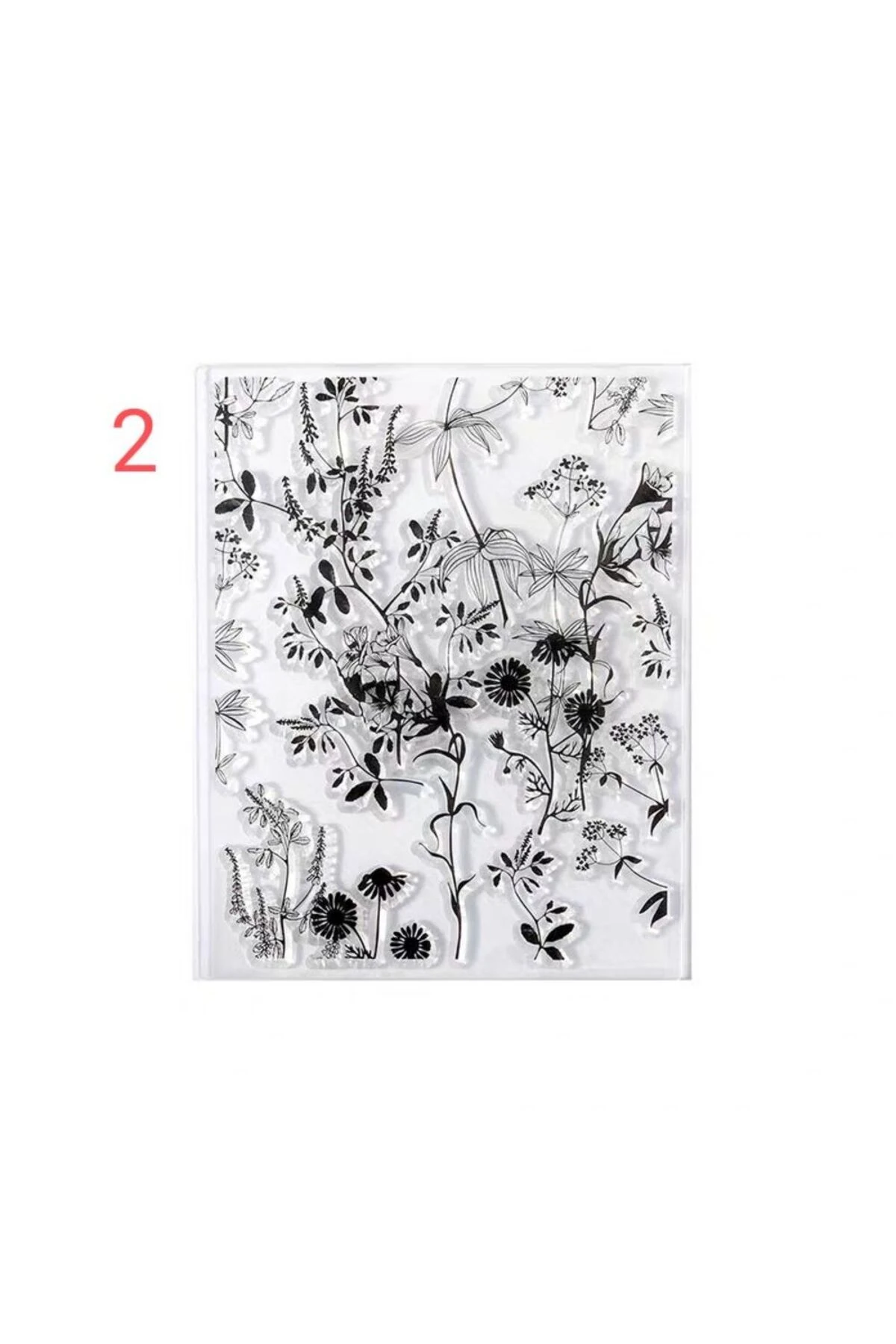 E8-silikon stamp - Numara : 3