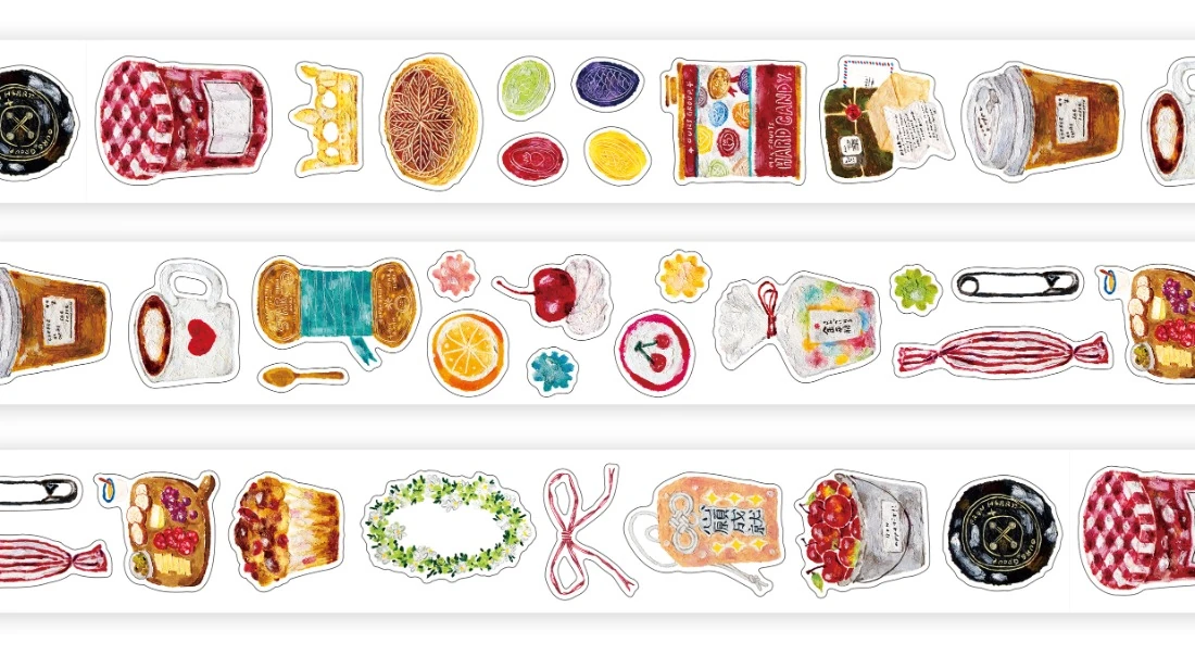 B24-Ours studio 75cm kendinden kesimli gift PET Tape