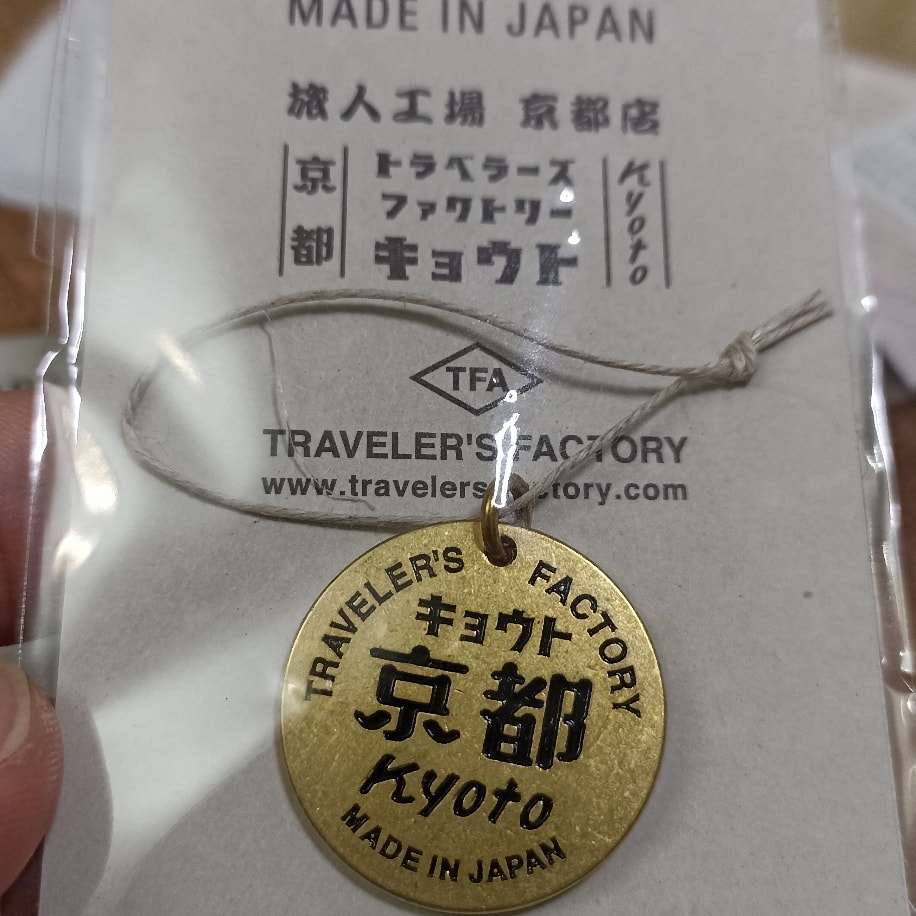 A24-Traveler's notebook Kyoto charm A