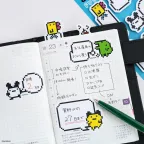 A6-Hobonichi x Tamagotchi sticky notes 