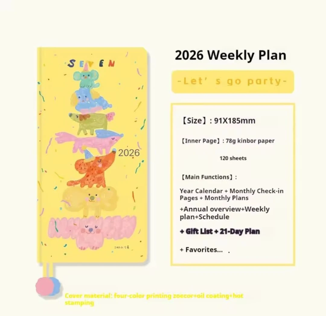 Kinbor 2026 weeks defter Sari