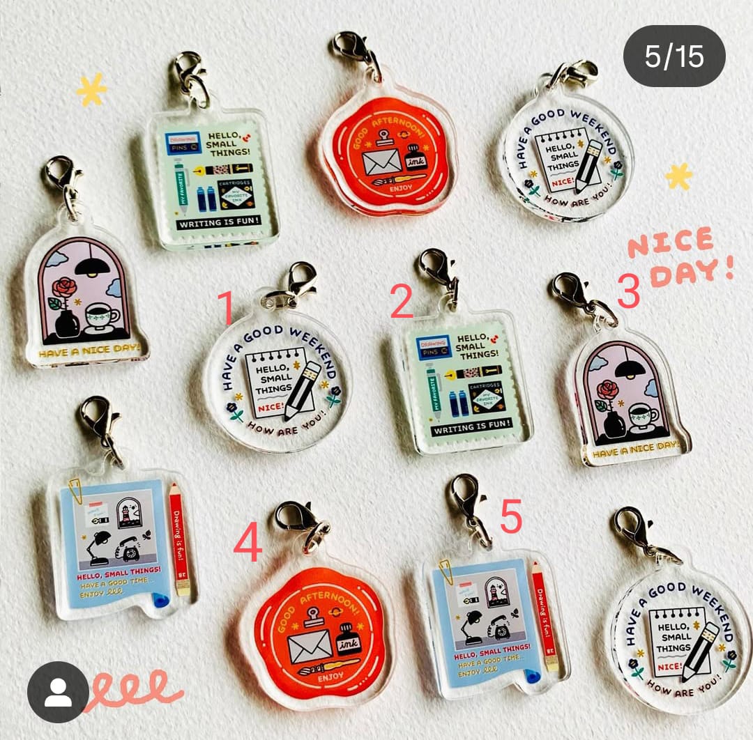 A9-Eric small things charm