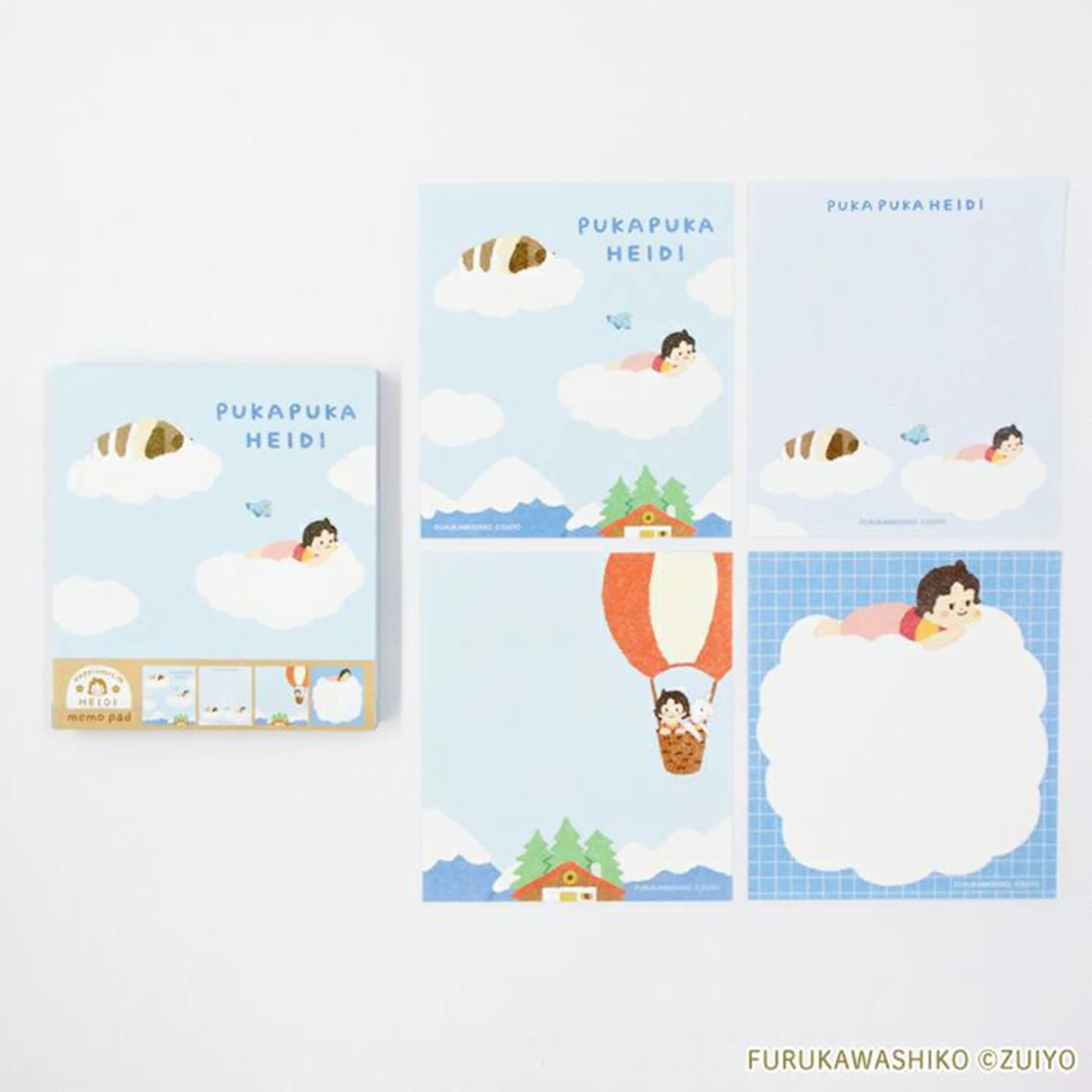 A9-Özel tasarım Heidi memo Pad 100 sayfa