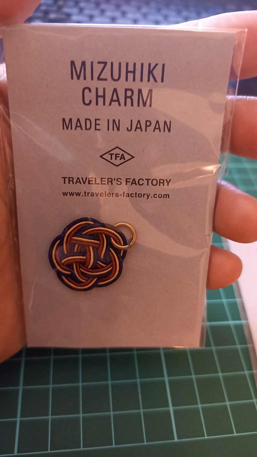 A11-Traveler's Company Mizuhiki Charm