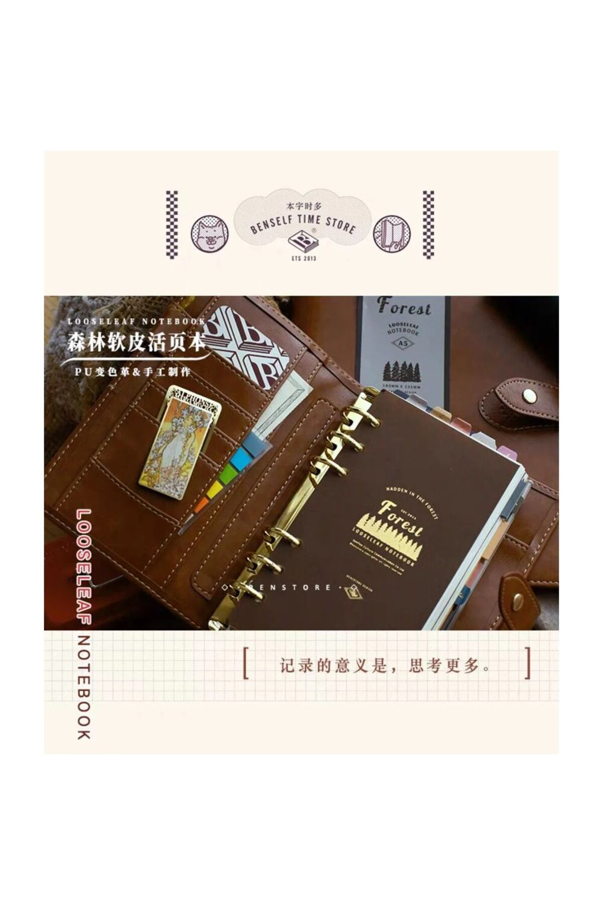 Y03-A5 binder defter gri