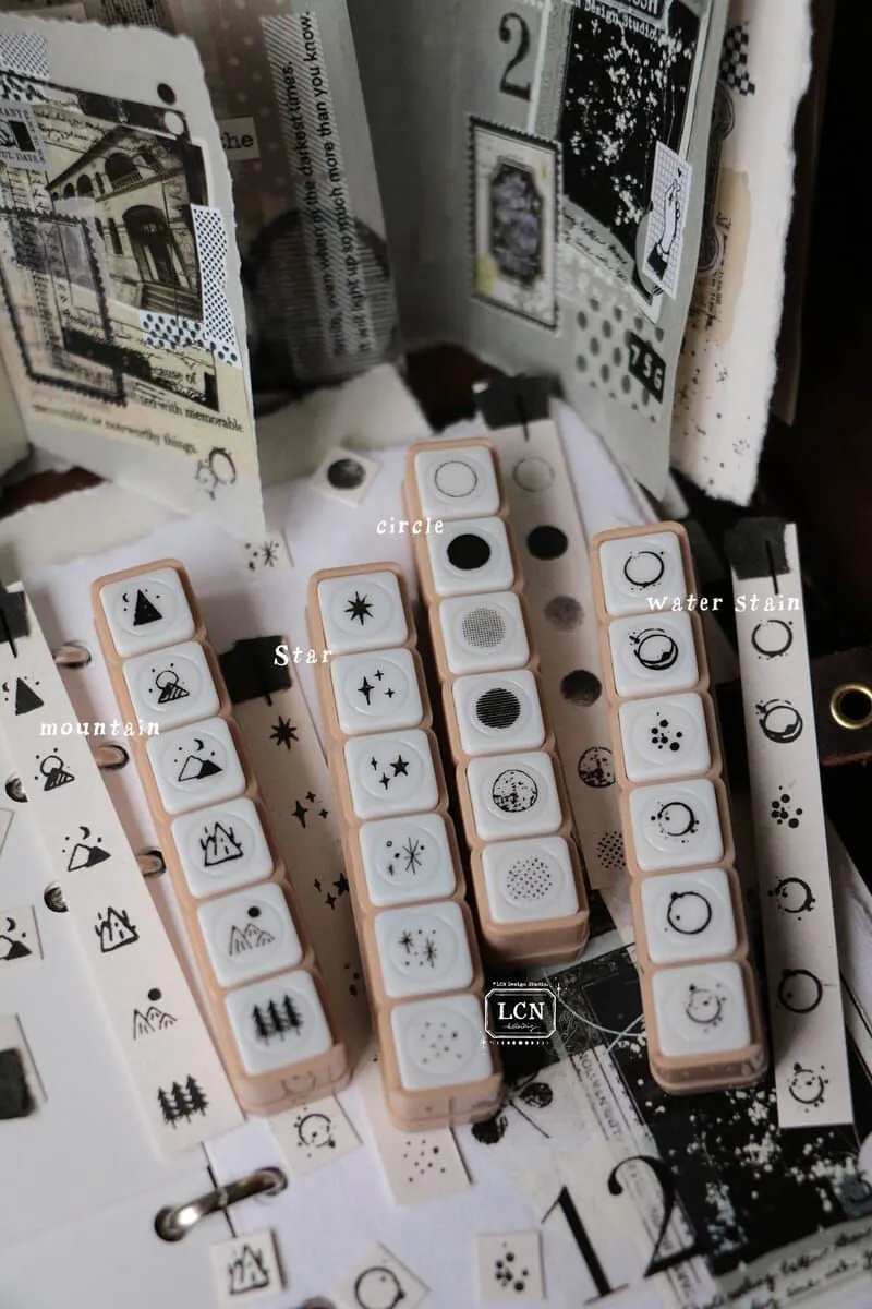 B8-LCN mini 6li stamp 