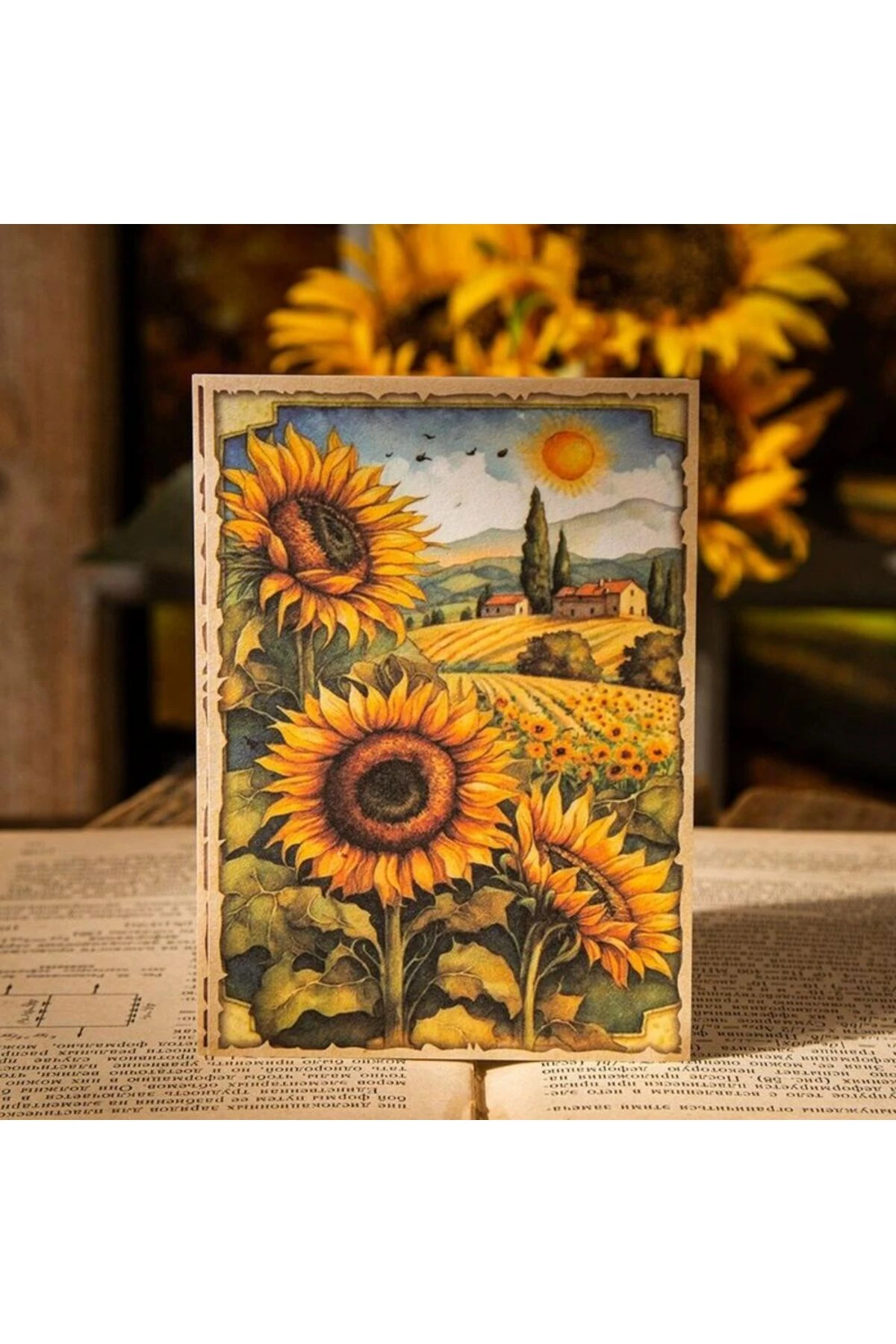 U1-30 sayfa çiçek Scrapbook kağıt - Renk : Kırmızı